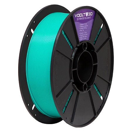 Filamento Voolt PLA Verde Tiffany 1kg