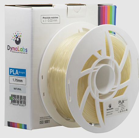 Filamento PLA DynaLabs 1.75mm 1Kg Natural