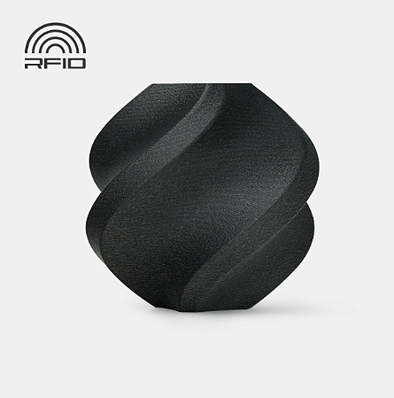 Filamento Bambu Lab ABS Preto C/ Carretel Reutilizável 1KG 1.75MM