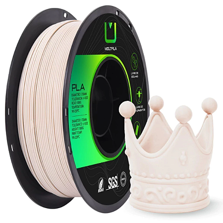 Filamento PLA Matte Multfila 1.75mm 1KG Bege Claro