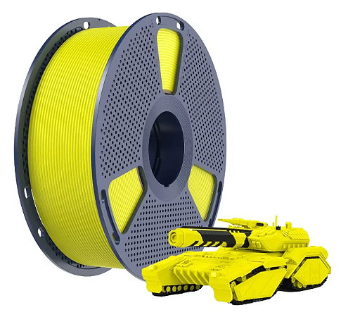 Filamento Sunlu PLA Amarelo 1.75mm 1KG
