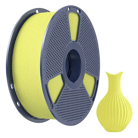 Filamento Sunlu PLA Clássico Amarelo Limão 1.75mm 1KG