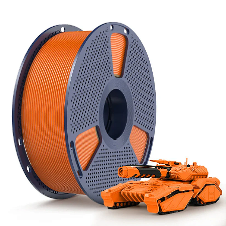 Filamento Sunlu PLA Clássico Laranja Vibrante 1.75mm 1KG
