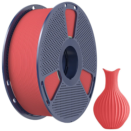 Filamento Sunlu PLA Clássico Vermelho Cereja 1.75mm 1KG
