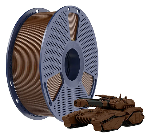 Filamento Sunlu PLA Marrom Café 1.75mm 1KG