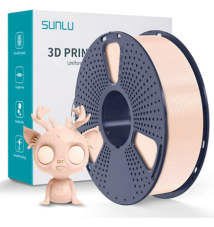 Filamento Sunlu PLA Bege 1.75mm 1KG