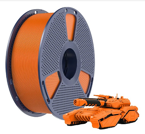 Filamento Sunlu PLA Laranja 1.75mm 1KG