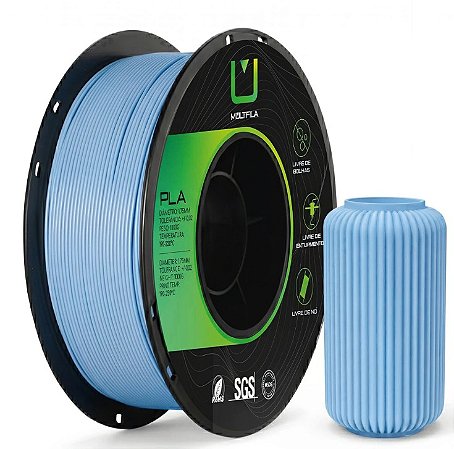 Filamento PLA Matte Multfila 1.75mm 1KG Azul Brisa