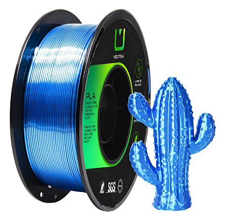 Filamento PLA Multfila 1.75mm 1KG Azul Safira