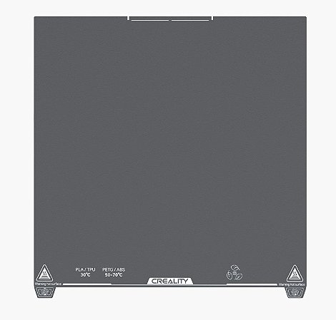 Mesa Cool Plate MTF K2 Plus 370 × 370 Cor Prensada a Frio