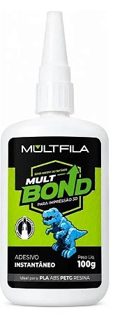 Super Adesivo Instantâneo Alta Viscosidade Multbond Multfila 100g