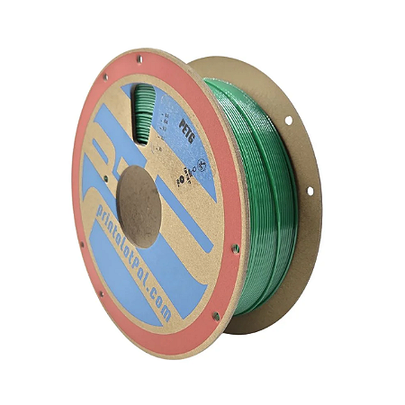 Filamento PETG Verde 1,75mm 1Kg PrintaLot