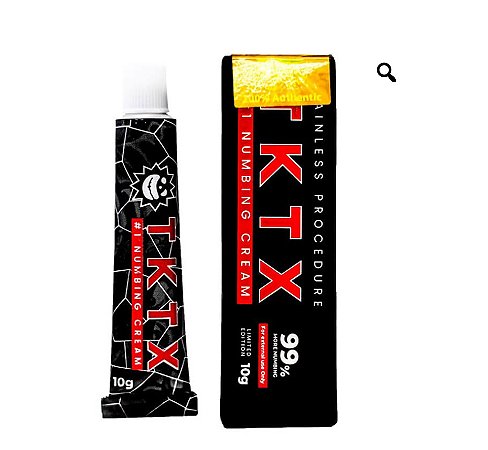 Pomada Anestésica TKTX Black 99% Edição Especial 10g – Máxima Potência