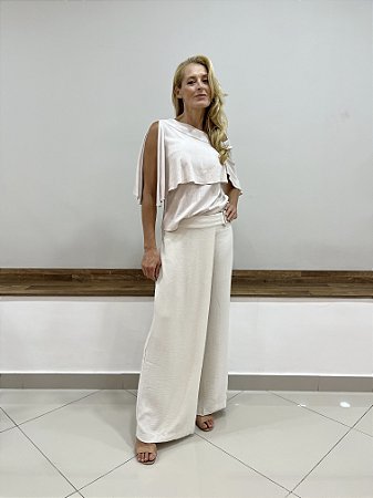 CALÇA TRANSPASSADA FIVELA