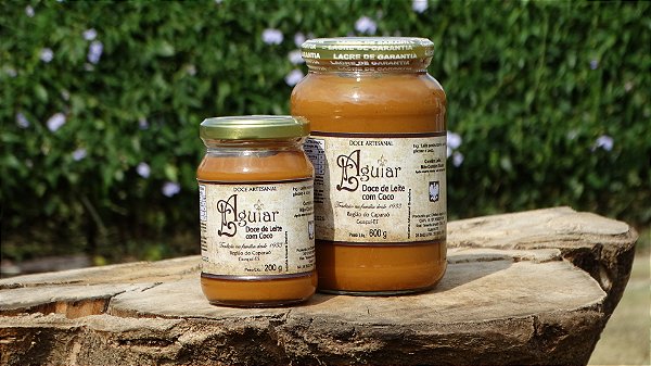 Doce de Leite com Coco Artesanal Gourmet