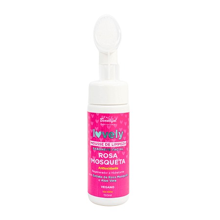 Mousse de limpeza facial de rosa mosqueta - Face Beauty