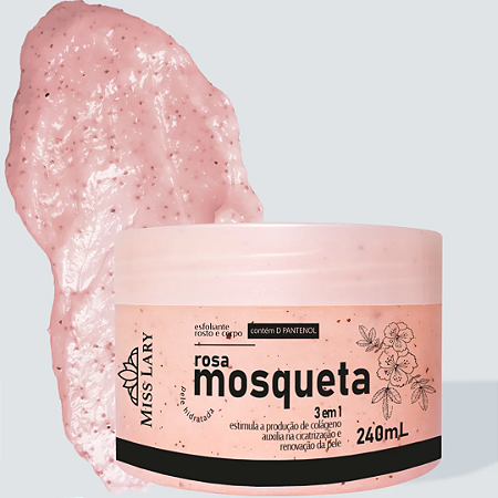 Esfoliante corporal de rosa mosqueta - Miss Lary