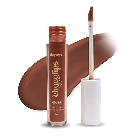 Gloss marrom chocolips cor 03 - Dapop