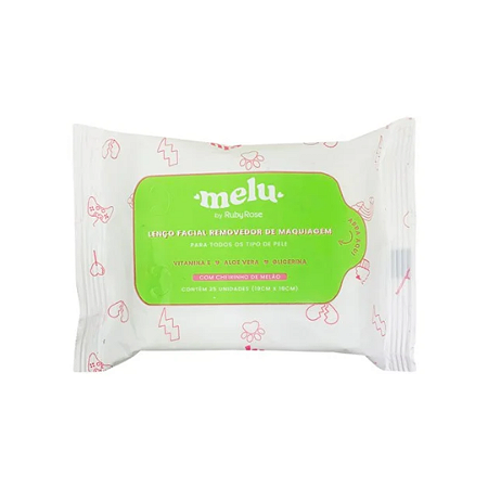 Lenço demaquilante - Melu