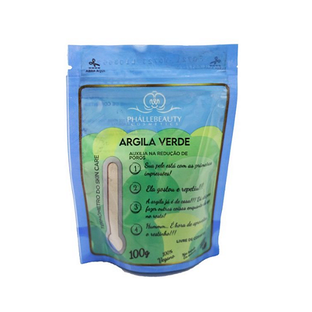 Argila verde - Phállebeauty