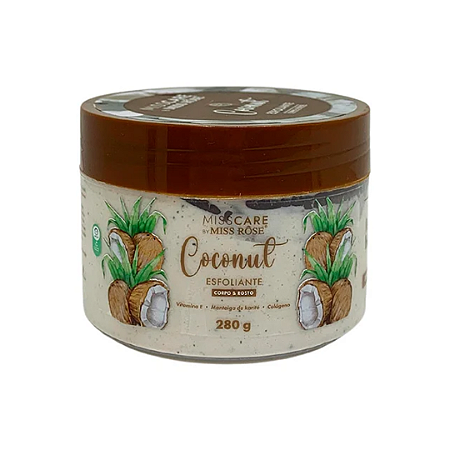Esfoliante corporal de coco - Miss Care