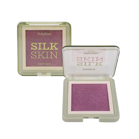 Blush cremoso cor plum petal - Silk SKin - Ruby Rose
