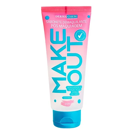 Sabonete demaquilante pós maquiagem make out - Dermachem