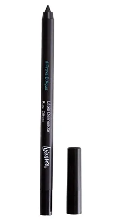 Lápis de olho preto a prova d'água - apontável - Luisance