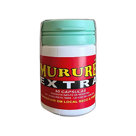 Mururé Extra 30 Cápsulas 250mg – Suplemento Natural para Apoio e Equilíbrio Orgânico