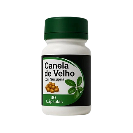 Canela de Velho com Sucupira – 30 Cápsulas de Suplemento para Suporte Articular Natural