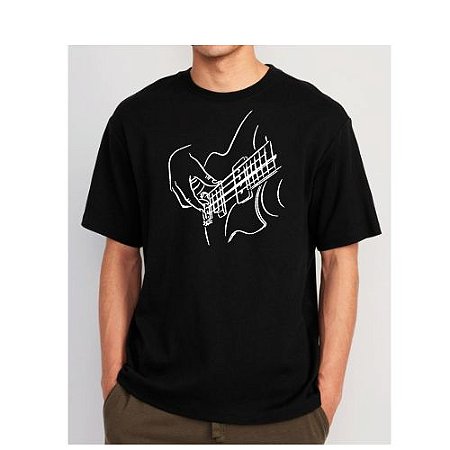 Camisa Tocando Guitarra