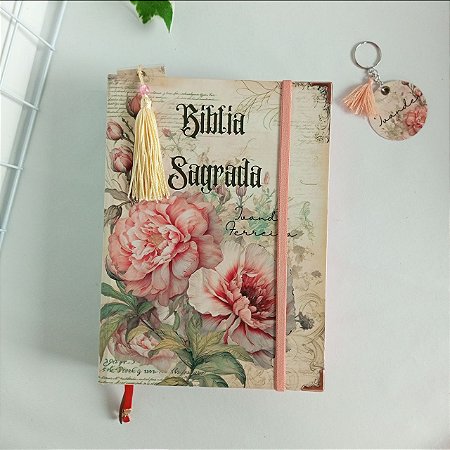 Bíblia Floral Vintage