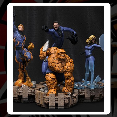 MARVEL | QUARTETO FANTASTICO | DIORAMA 2
