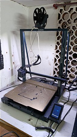 IMPRESSORA 3D GRANDE E MICRO RETIFICA