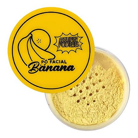 PÓ FACIAL BANANA - SUPER PODERES