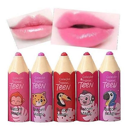 BATOM LÁPIS MAGIC TROPICAL TEEN - JASMYNE
