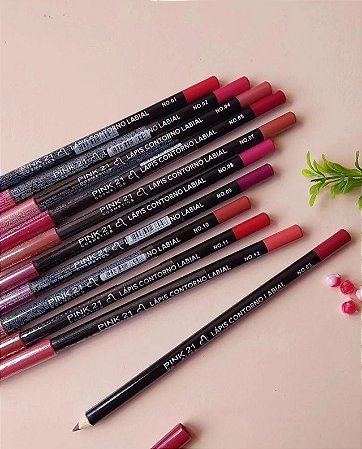 LÁPIS PARA LÁBIOS CONTORNO LABIAL - PINK 21