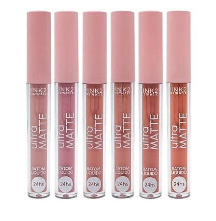 BATOM LÍQUIDO ULTRA MATTE - 24 hs - PINK 21