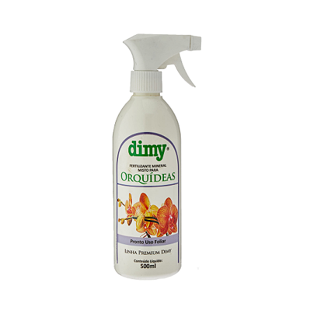 Fertilizante Mineral Misto para Orquídeas, Pronto Uso Foliar Dimy - 500ml