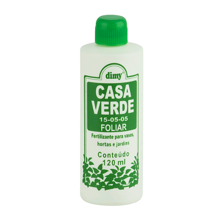 Fertilizantes Liquido Casa Verde Foliar 15.05.05 Concentrado Dimy - 120ml