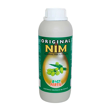 Original Nim Óleo De Neem Controle De Pragas, Base Fértil - 1L, Rende até 100L