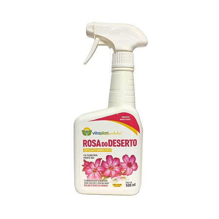 Fertilizante Foliar Liquido Rosa Do Deserto 500ml Vitaplan