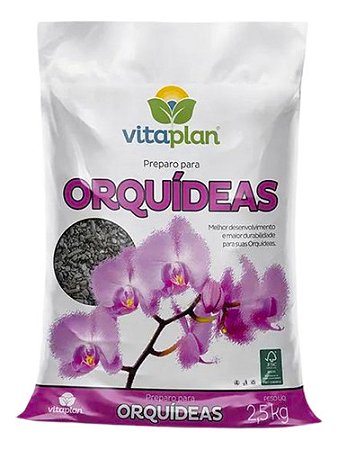 Substrato Terra Especial Orquídeas Vitaplan 1kg
