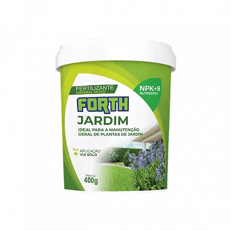 Adubo Fertilizante Mineral Forth Jardim 400g NPK