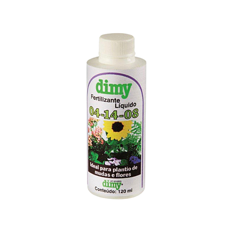 Fertilizante Adubo NPK 04-14-08 Dimy 120 ml