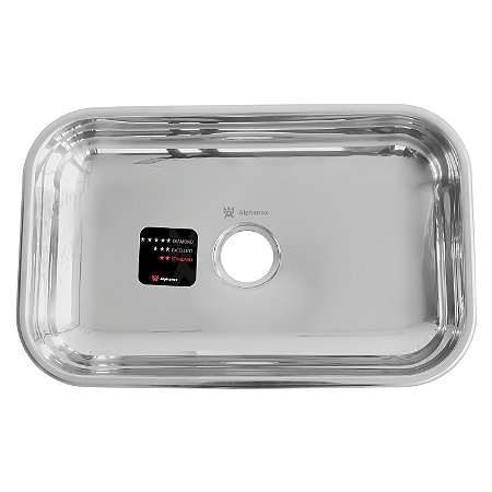 Cuba N2 Funda 560x340x140 Aço Inox 430