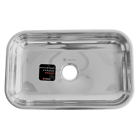 Cuba N2 Funda 560x340x170 Aço Inox 430