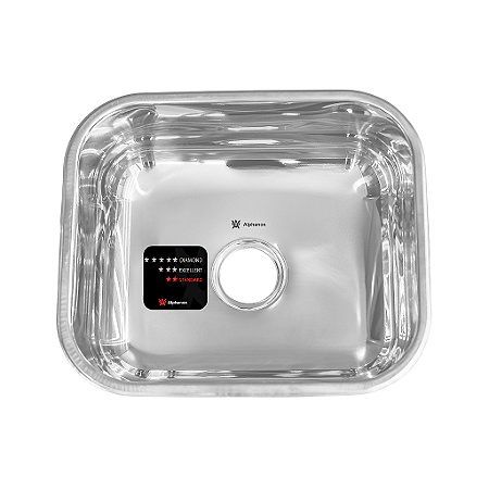 Cuba N3 Funda 400x340x170 Aço Inox 430