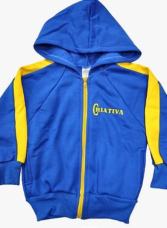 BLUSÃO MOLETOM ABERTO COM CAPUZ