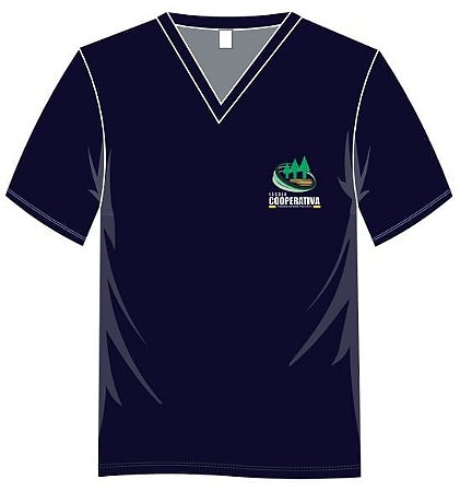 CAMISETA MANGA CURTA MARINHO